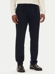 Tommy Hilfiger Chinosy Harlem MW0MW40340 Granatowy Tapered Fit. Niebieskie eleganckie spodnie męskie Tommy Hilfiger, bez wzorów, z syntetyku. Za 649.99 zł.
