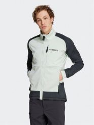 Adidas Polar Terrex Tech Flooce Hiking Fleece HS9775 Zielony Regular Fit. Zielone bluzy z polaru męskie ADIDAS, m, bez wzorów, z polaru, sportowe, bez ramiączek, bez kaptura. Za 439.99 zł.