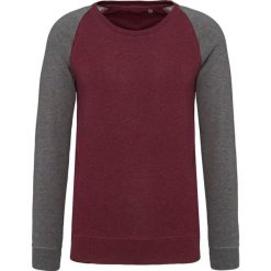 Bluza z okrągłym dekoltem Kariban bicolore Manches Raglan. Czerwone bluzy nierozpinane męskie KARIBAN, m, bez wzorów, bez ramiączek, bez kaptura. Za 118.50 zł.