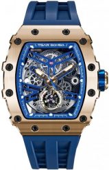 Zegarek męski Tsar Bomba TB8208A-08 niebieski. Niebieskie zegarki męskie NoName. Za 1,950.00 zł.