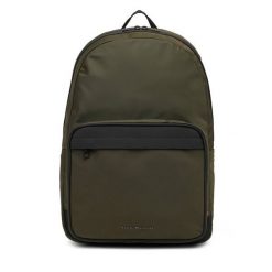 Plecak Tommy Hilfiger. Zielone plecaki męskie Tommy Hilfiger, bez wzorów. Za 269.99 zł.