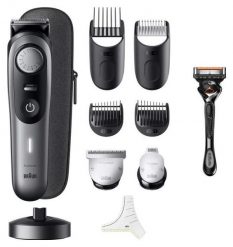 Męska Braun BT9420 czarno-srebrny. Golarki męskie BRAUN. Za 479.00 zł.
