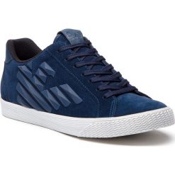 Sneakersy EA7 EMPORIO ARMANI - X8X006 XK007 00285 Navy. Buty sportowe na co dzień męskie marki EA7 Emporio Armani. W wyprzedaży za 489.00 zł.