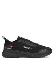 Go Soft Sneakersy MP-12A Czarny. Czarne buty sportowe na co dzień męskie GO SOFT, m, bez wzorów, z materiału, bez ramiączek, bez kaptura. Za 189.99 zł.