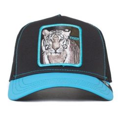 Czapka Goorin Bros Streak Czarny Niebieski. Czarne czapki męskie Goorin Bros, bez wzorów, sportowe. Za 232.65 zł.