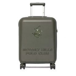 Walizka kabinowa Beverly Hills Polo Club. Brązowe walizki męskie Beverly Hills Polo Club, bez wzorów. Za 299.99 zł.
