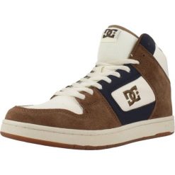 Buty DC MANTECA 4 HI Brązowy. Brązowe buty trekkingowe męskie DC Shoes, bez wzorów, bez zapięcia, trekkingowe. Za 310.99 zł.