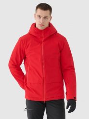 4F Kurtka narciarska 4FPro membrana Dermizax 20000/20000 męska - czerwona XXL. Czerwone kurtki narciarskie i snowboardowe męskie 4f, na zimę, l, bez wzorów, z dzianiny, z kapturem, narciarskie, Dermizax. Za 1,399.99 zł.