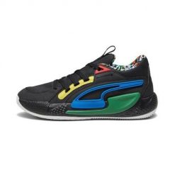 Buty do chodzenia męskie Puma Court Rider Chaos. Czarne buty sportowe na co dzień męskie Puma, m, bez wzorów, z materiału, bez ramiączek, bez kaptura, trekkingowe. Za 365.99 zł.