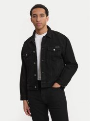 Calvin Klein Jeans Kurtka jeansowa 90S Ck Classic LV04RF706G Czarny Regular Fit. Czarne kurtki męskie Calvin Klein Jeans, m, bez wzorów, z jeansu, bez ramiączek, bez kaptura. Za 419.99 zł.