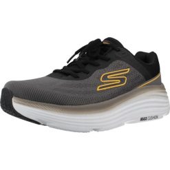 Buty SKECHERS MAX CUSHIONING ENDEAVOUR Szary. Szare buty do biegania męskie Skechers, bez wzorów, z syntetyku, bez zapięcia, do biegania, skechers sport. Za 379.99 zł.