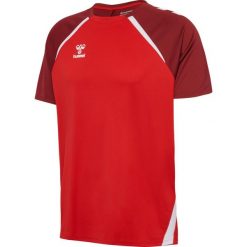 Koszulka sportowa T-shirt Hummel hml Lead 2.0 Jersey. Czerwone t-shirty sportowe męskie HUMMEL, m, bez wzorów, z jersey, sportowe, bez ramiączek. Za 100.00 zł.