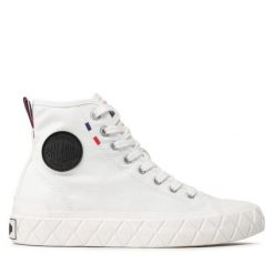 Trampki Palladium. Białe trampki męskie Palladium, bez wzorów, bez zapięcia. Za 339.99 zł.