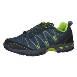 Buty trailowe męskie CMP ALTAK WP Wodoodporne. Niebieskie buty do biegania męskie CMP, bez wzorów, bez zapięcia, do biegania. Za 449.99 zł.