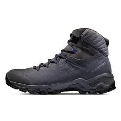 Buty trekkingowe męskie Mammut Mercury Iv Mid Gtx. Czarne buty trekkingowe męskie Mammut, bez wzorów, z materiału, za kostkę, bez zapięcia, trekkingowe. Za 928.00 zł.