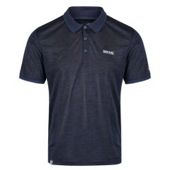 Koszulka Polo Męska Jersey Remex II. Niebieskie koszulki polo męskie Regatta, m, bez wzorów, z jersey, sportowe, bez kołnierzyka, bez ramiączek. Za 93.99 zł.
