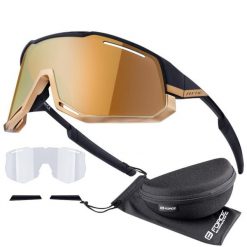 Okulary rowerowe przeciwsłoneczne Force Attic 910965. Czarne okulary przeciwsłoneczne męskie FORCE, bez wzorów, sportowe. W wyprzedaży za 306.70 zł.