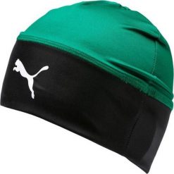Czapka treningowa uniseks Puma Liga. Zielone czapki męskie Puma, bez wzorów, sportowe. Za 87.36 zł.