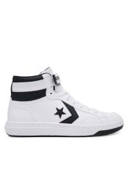 Converse Sneakersy Pro Blaze V2 A09532C Biały. Białe buty sportowe na co dzień męskie Converse, m, bez wzorów, ze skóry, bez ramiączek, bez kaptura. Za 229.99 zł.
