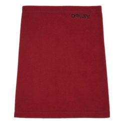 Ocieplacz na szyję komin unisex Oakley Factory Neck Gaiter 2.0. Czerwone szaliki męskie Oakley, bez wzorów, sportowe. Za 53.99 zł.