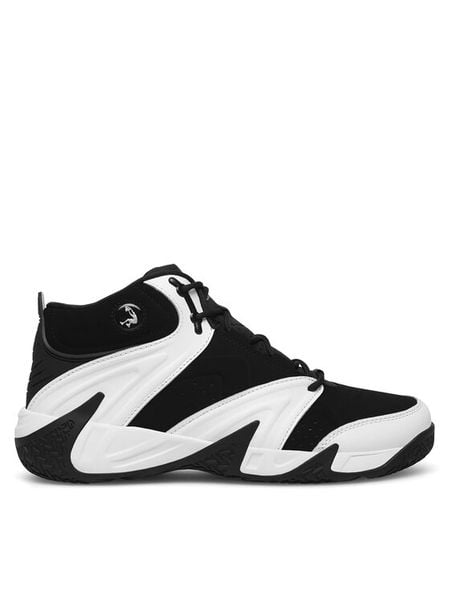 Shaq Sneakersy CEO-DEVASTATOR AQ95010M-BW Czarny. Czarne buty sportowe na co dzień męskie Shaq, m, bez wzorów, ze skóry, bez ramiączek, bez kaptura. Za 269.99 zł.