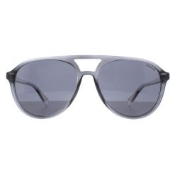Okulary przeciwsłoneczne Unisex Polaroid PLD 4162_S. Szare okulary przeciwsłoneczne męskie Polaroid, bez wzorów, sportowe. Za 255.50 zł.