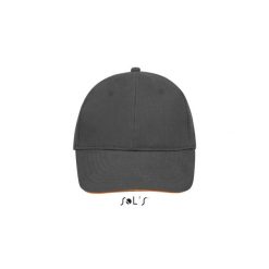 Czapka Sol's Buffalo. Brązowe czapki męskie SOL'S, bez wzorów, z bawełny. Za 23.00 zł.