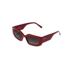 Okulary przeciwsłoneczne Hawkers Trendset. Czerwone okulary przeciwsłoneczne męskie Hawkers, bez wzorów, sportowe, prostokątne. W wyprzedaży za 232.80 zł.