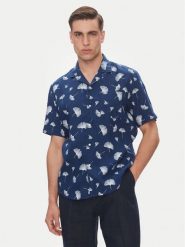 Pierre Cardin Koszula C6 45610.0486 Granatowy Regular Fit. Niebieskie koszule męskie Pierre Cardin, m, bez wzorów, ze lnu, bez kołnierzyka, bez ramiączek. Za 309.99 zł.