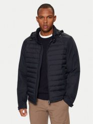Tommy Hilfiger Kurtka przejściowa MW0MW37689 Granatowy Regular Fit. Niebieskie kurtki męskie Tommy Hilfiger, m, bez wzorów, z syntetyku, bez ramiączek, bez kaptura. Za 809.99 zł.