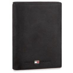 Portfel Tommy Hilfiger. Czarne portfele męskie Tommy Hilfiger, bez wzorów. Za 249.99 zł.