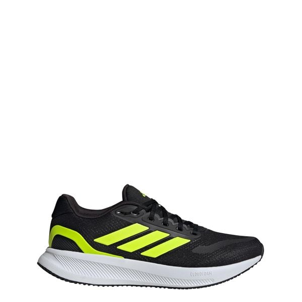 Buty Runfalcon 5 Running. Białe buty do biegania męskie ADIDAS, bez wzorów, bez zapięcia, do biegania. Za 219.00 zł.