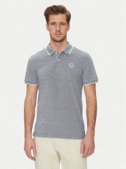 Blend Polo 20708180 Niebieski Regular Fit. Niebieskie koszulki polo męskie Blend, m, bez wzorów, z bawełny, bez kołnierzyka, bez ramiączek. Za 59.99 zł.