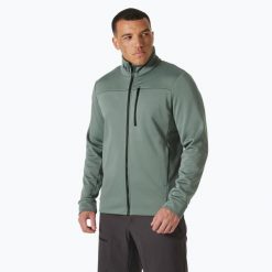 Bluza męska Helly Hansen Crew. Zielone bluzy nierozpinane męskie Helly Hansen, m, bez wzorów, sportowe, bez ramiączek, bez kaptura. Za 429.99 zł.