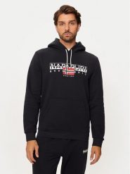 Napapijri Bluza B-Alymer NP0A4I1D Czarny Regular Fit. Czarne bluzy nierozpinane męskie Napapijri, m, bez wzorów, z bawełny, bez ramiączek, bez kaptura. Za 369.99 zł.