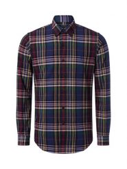 Polo Ralph Lauren Męska koszula casual Mężczyźni Regular Fit Bawełna niebieski|wielokolorowy w kratkę, L. Niebieskie koszule męskie Polo Ralph Lauren, l, bez wzorów, z bawełny, bez kołnierzyka, bez ramiączek. Za 699.95 zł.