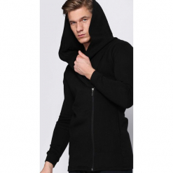 Czarna Bluza Favorite. Czarne bluzy rozpinane męskie Born2be. Za 59.99 zł.