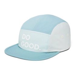 Czapka 5-panelowa Cotopaxi Do Good. Niebieskie czapki męskie Cotopaxi, bez wzorów, sportowe. Za 176.50 zł.