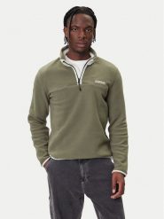 Napapijri Polar T-Dergana NP0A88UZ Zielony Regular Fit. Zielone bluzy z polaru męskie Napapijri, m, bez wzorów, z polaru, bez ramiączek, bez kaptura. Za 399.99 zł.