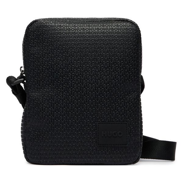 Saszetka HUGO. Czarne saszetki męskie Hugo, bez wzorów, małe. Za 569.99 zł.