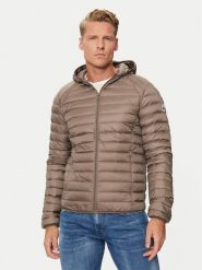 Jott Kurtka puchowa Nico P000MDOW01 Beżowy Slim Fit. Brązowe kurtki męskie Jott, l, bez wzorów, z puchu, bez ramiączek, bez kaptura. Za 599.99 zł.
