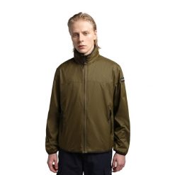 Kurtka męska Napapijri NP0A4G2A. Zielone kurtki męskie Napapijri, m, bez wzorów, sportowe, bez ramiączek, bez kaptura. Za 359.99 zł.