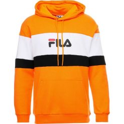 Fila THOMAS HOODED Bluza z kapturem persimmon orange. Brązowe bluzy nierozpinane męskie Fila, m, z bawełny, z kapturem. Za 359.00 zł.