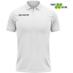 Letnia koszula polo Givova z bawełnianego piké - Sportowa elegancja. Koszule męskie Givova, na lato, m, bez wzorów, z bawełny, bez kołnierzyka, bez ramiączek. Za 155.99 zł.