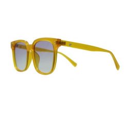 Okulary przeciwsłoneczne unisex – polaryzacyjne / UV400 (złote). Żółte okulary przeciwsłoneczne męskie SURF MONKEY, bez wzorów, sportowe, złote. Za 179.95 zł.