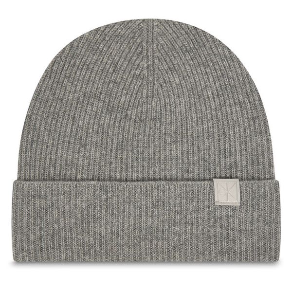 Czapka Calvin Klein. Szare czapki męskie Calvin Klein, na zimę, bez wzorów. Za 219.99 zł.