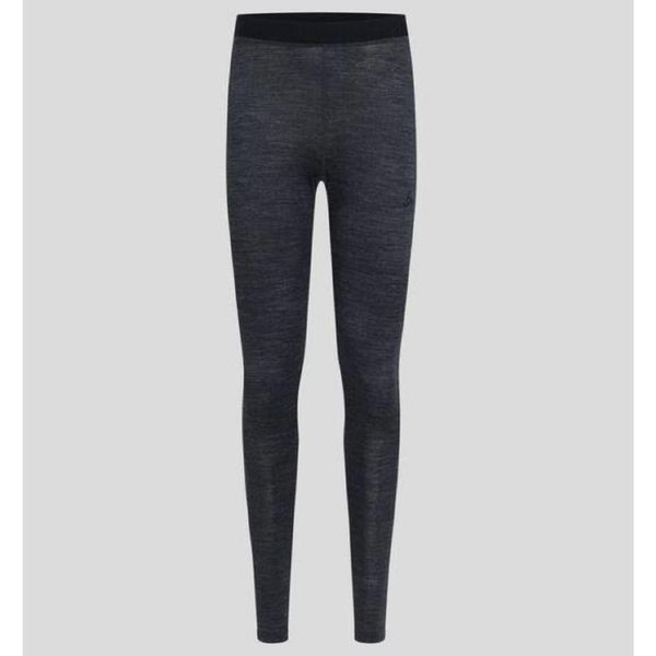 Legginsy termoaktywne męskie Odlo NATURAL Performance Wool. Szare bielizna termoaktywna męska Odlo, m, bez wzorów, trekkingowe. W wyprzedaży za 279.99 zł.