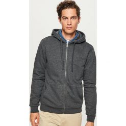 Bluza z kapturem - Szary. Bluzy nierozpinane męskie marki Reserved. W wyprzedaży za 49.99 zł.