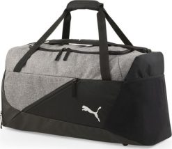 Puma Torba sportowa teamFINAL M czarno-szara (078941 01). Czarne torby sportowe męskie Puma, bez wzorów. Za 187.06 zł.