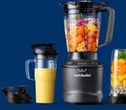 Blender kielichowy Nutribullet NBF550DG Tabletop blender, 1.89 L, Ice crushing, 1 m, 1500 W, Black. Blendery Nutribullet. Za 1,029.10 zł.